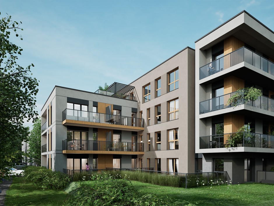 Wizualizacja inwestycji Królewska 26