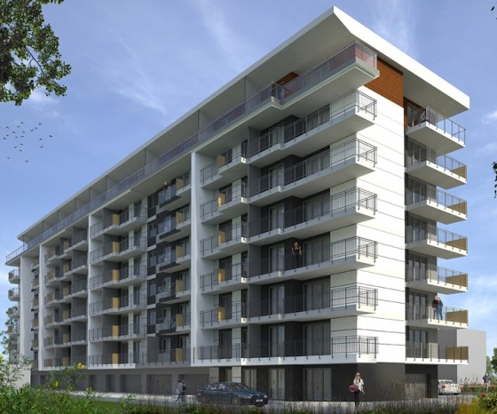 Wizualizacja inwestycji Ogrody Królewska